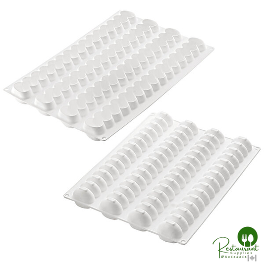 Silikomart MODULAR FLEX INFINITY 4 Compartment Silicone Baking Mold - 14 11/16" x 1 13/16" x 1 1/2" Cavities