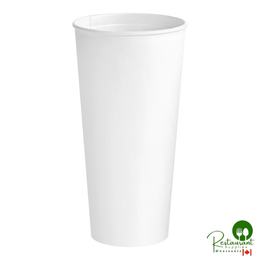 Dart ThermoGuard 24 oz. Double Wall Insulated White Paper Hot Cup - 600/Case