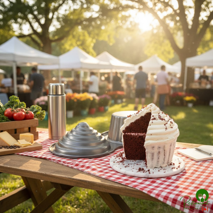 Fox Run 15 1/4" x 8" Non-Stick Carbon Steel Giant Cupcake Shaped Pan