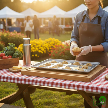 Chicago Metallic 43695 12 Cup 8.2 oz. Glazed Aluminized Steel Jumbo Pecan Roll / Muffin Pan - 13 1/2" x 17 7/8"
