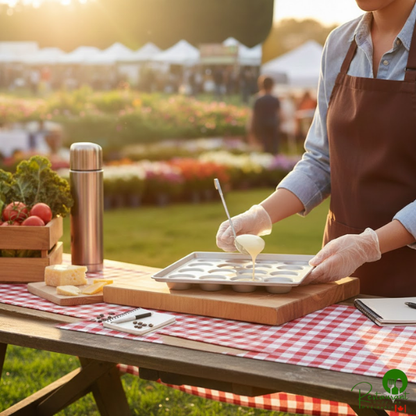 Chicago Metallic 42425 Glazed Aluminized Steel 15 Mold 3.42 oz. Individual ePAN Hamburger Bun / Muffin Top / Cookie Pan - 17 11/16" x 25 11/16"