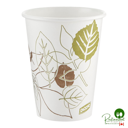 Dixie Pathways Poly Paper Hot Cup 12 oz. - 1,000/Case