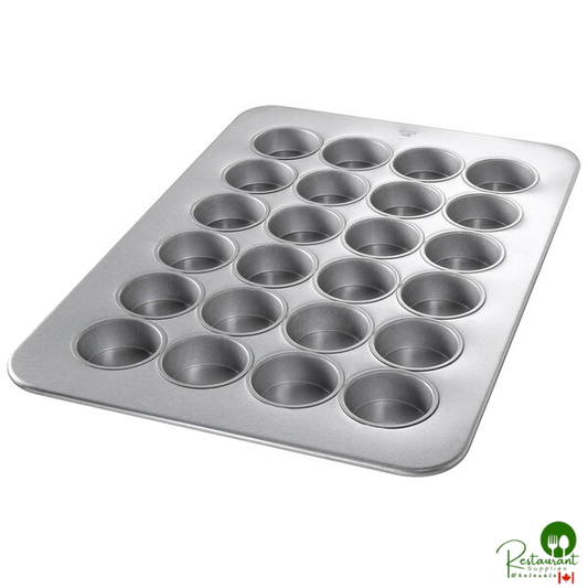 Chicago Metallic 45265 24 Cup 5.6 oz. Glazed Aluminized Steel Jumbo Texas Muffin Pan - 17 7/8" x 25 7/8"