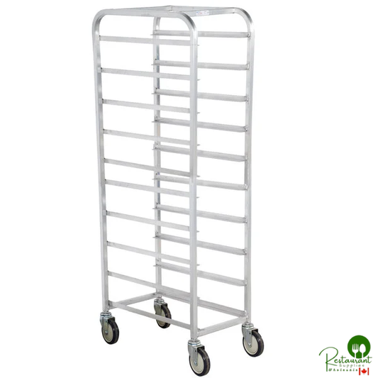 Winholt AL-1210 End Load Aluminum Platter Cart - Ten 12" Trays