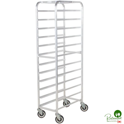 Winholt AL-1212 End Load Aluminum Platter Cart - Twelve 12" Trays