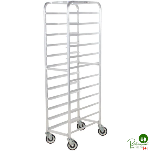 Winholt AL-1212 End Load Aluminum Platter Cart - Twelve 12" Trays