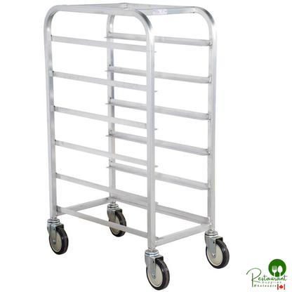 Winholt AL-126 End Load Aluminum Platter Cart - Six 12" Trays