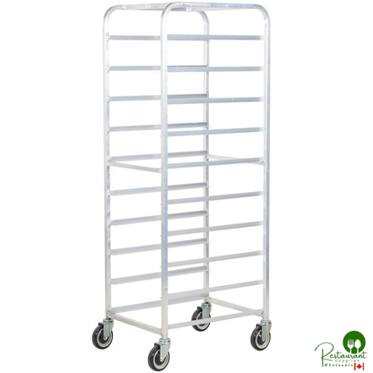 Winholt AL-1810B End Load Aluminum Platter Cart - Ten 18" Trays