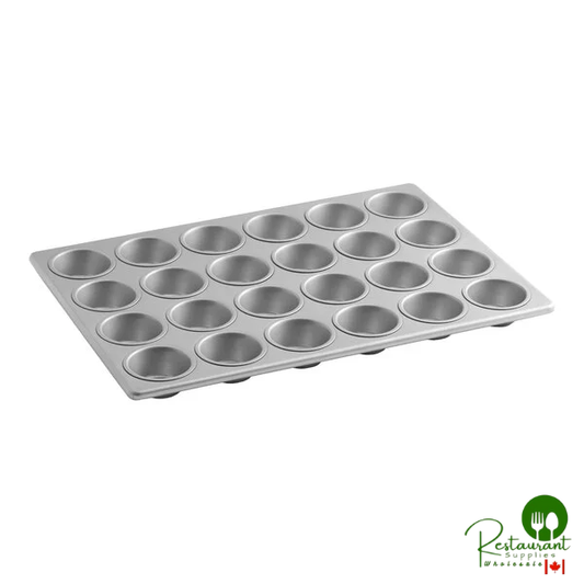 24 Cup 3.8 oz. Glazed Aluminized Steel Muffin / Cupcake Pan  by Prime- 14" x 20"