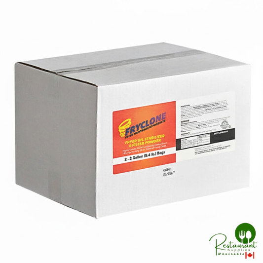 Prime 2 Gallon Fryclone Ready-to-Use Fryer Oil Stabilizer and Filter Powder - 2/Case