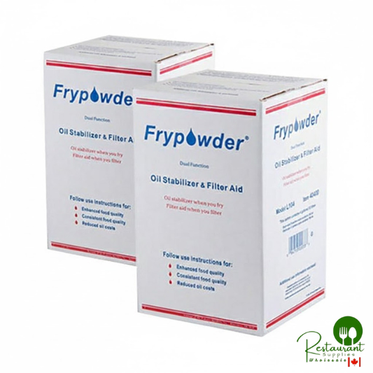 L106 FryPowder 4 Gallon Fry Oil Stabilizer / Filter Powder By Prime - 2/Pack