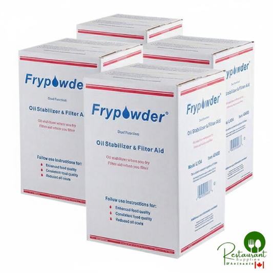 L112 FryPowder 4 Gallon Fry Oil Stabilizer / Filter Powder By Prime - 4/Case