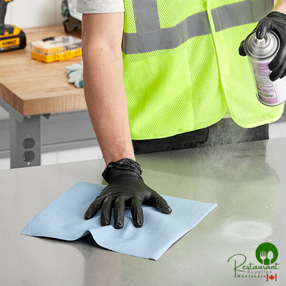 12" x 12" Blue Heavy Weight Industrial Wiper Jumbo Roll By Prime - 475/Roll