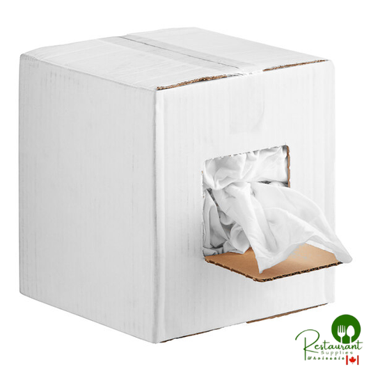 White Lightweight New T-Shirt Rags in Bulk By Prime - 10 lb.