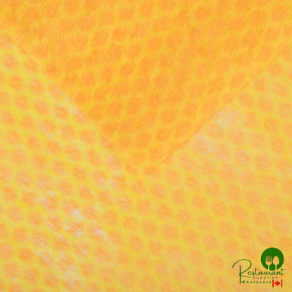 Chicopee 0413 Stretch'n Dust 12" x 17" Orange Medium-Weight Dusting Cloth - 400/Case