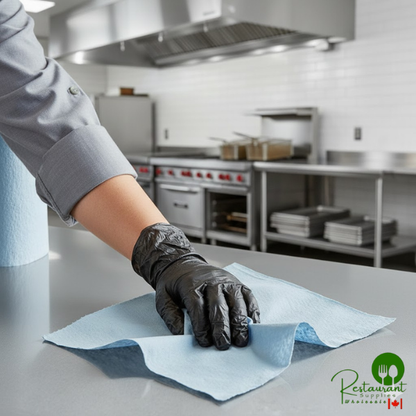 Scott® Shop Towel 11" x 9 7/16" Blue Wiper 75130 - 1,650/Case