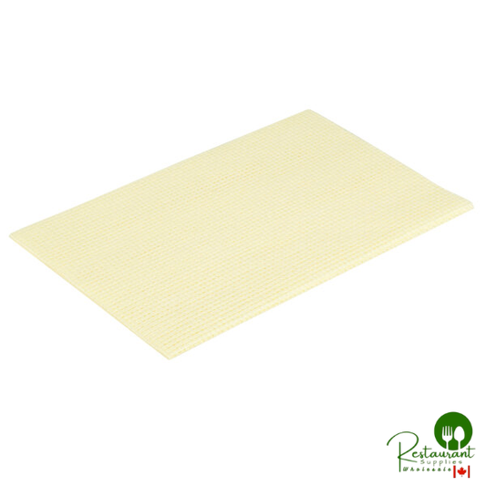Chicopee 8255 Chix® 12 1/2" x 21" Fresh Guy® Yellow Foodservice Towel - 150/Case