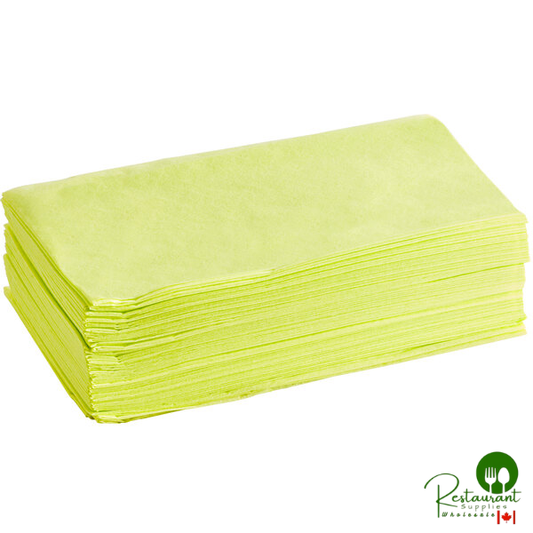 24" x 24" Yellow Standard Duty Treated Dusting Cloth By Prime - 200/Case