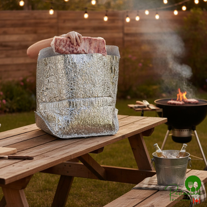 16" x 16" x 16" Standard Insulated Box Liner By Prime - 15/Case