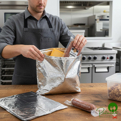 15" x 17" Insulated Foil Bubble Mailer By Prime - 50/Case