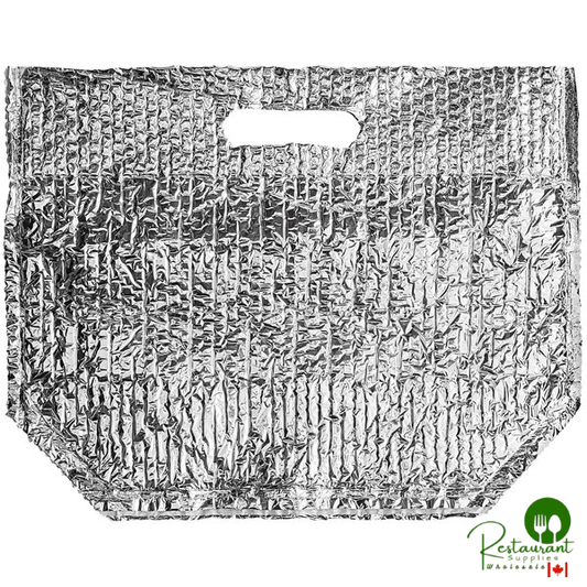 12" x 9" x 16" Insulated Delivery Bag with Handles By Prime - 25/Case