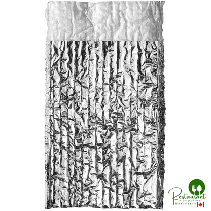 6 1/2" x 10 1/2" Insulated Foil Bubble Mailer By Prime - 100/Case