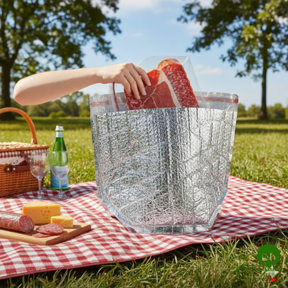 8" x 8" x 8" Heavy-Duty Insulated Box Liner By Prime - 25/Case