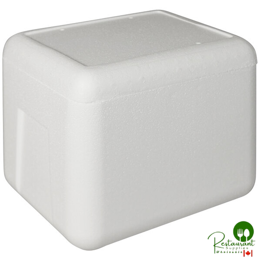 Insulated Foam Cooler 11 1/8" x 8 1/2" x 9 1/8" - 1 1/2" Thick - 18/Case