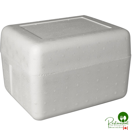 Insulated Foam Cooler 13 3/8" x 10 3/8" x 8 3/8" - 1 1/2" Thick - 20/Case