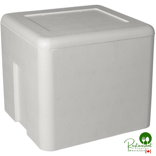 Insulated Foam Cooler 13 3/8" x 11 3/8" x 10 7/8" - 1 1/2" Thick - 16/Case