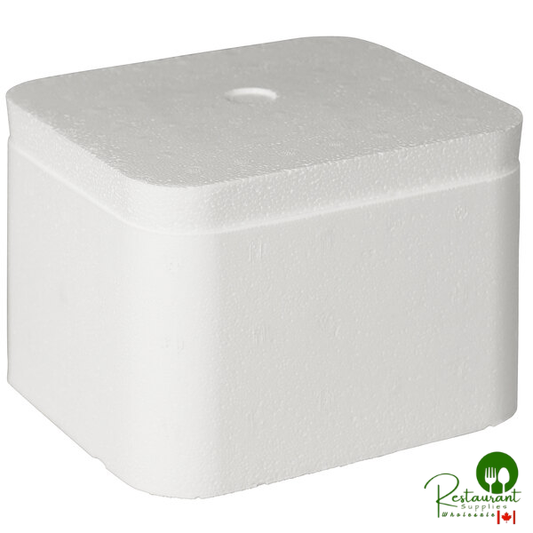 Insulated Foam Cooler 5 1/2" x 4 1/2" x 3" - 1 3/8" Thick - 60/Case