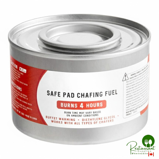 Premium 4 Hour Wick Chafing Dish Fuel with Safe Pad By Prime - 24/Case
