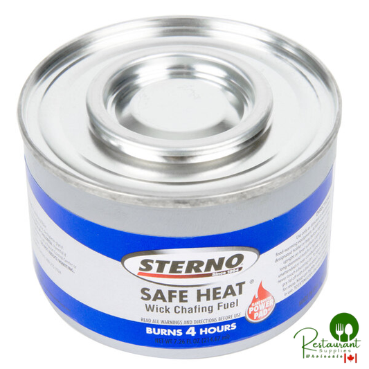Sterno 10114 4 Hour Safe Heat Chafing Fuel with Power Pad - 24/Case