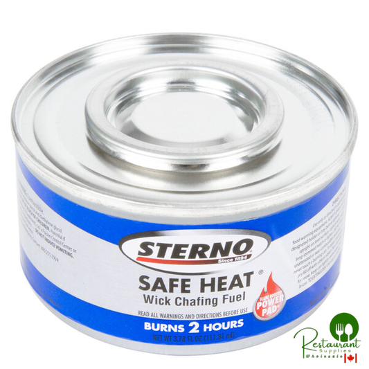 Sterno 10112 2 Hour Safe Heat Chafing Fuel with Power Pad - 72/Case