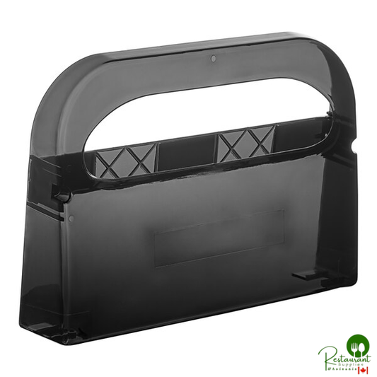 Tork Silhouette 1951001 Black Toilet Seat Cover Dispenser V1 - 12/Case