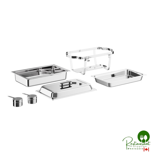 Economy 8 Qt. Full Size Stackable Stainless Steel Chafer By Prime