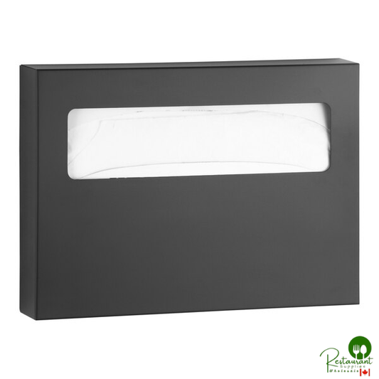 Bobrick B-221.MBLK ClassicSeries Surface-Mounted Seat Cover Dispenser with Matte Black Finish