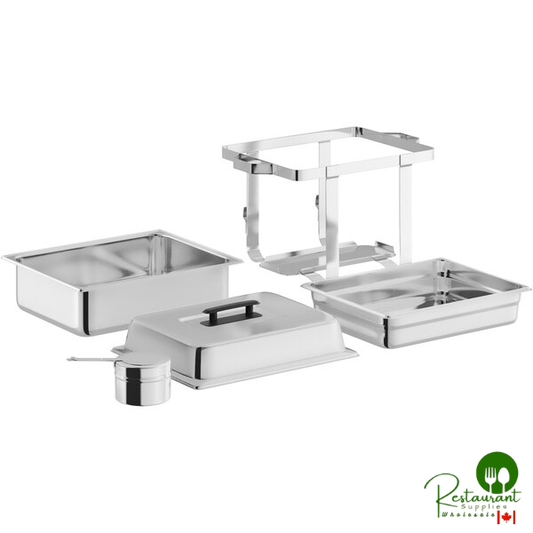 Economy 4 Qt. Half Size Stainless Steel Chafer By Prime