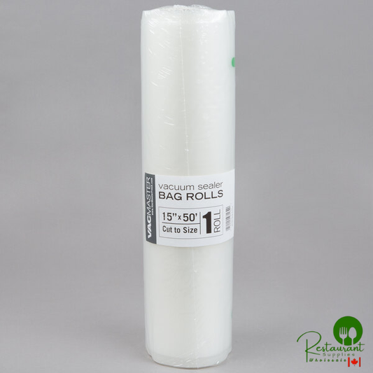 ARY VacMaster 947162 15" x 50' Roll of Full Mesh External Vacuum Packaging Bags 3 Mil