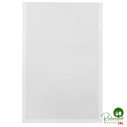 Hamilton Beach HVCP30812 8" x 12" In-Chamber Vacuum Seal Pouch 3 mil - 1,000/Case