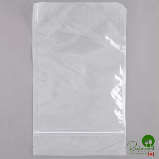 186CVBZ812 8" x 12" Chamber Vacuum Packaging Bags with Zipper 3 Mil By Prime - 1,000/Case