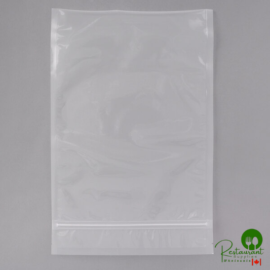 186CVBZ1015 10" x 15" Chamber Vacuum Packaging Bags with Zipper 3 Mil By Prime - 1,000/Case