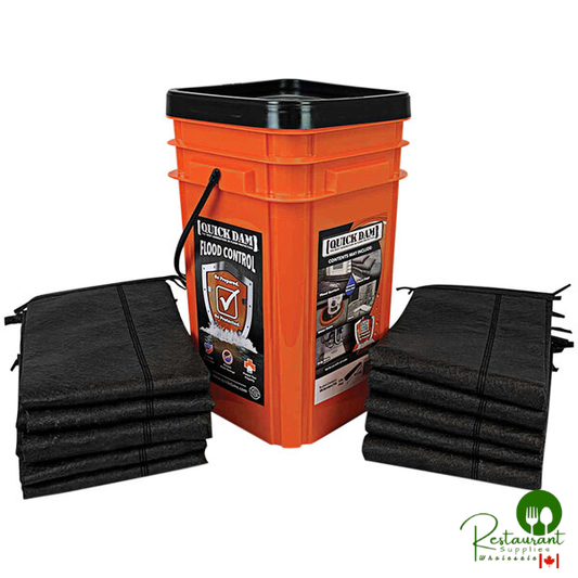 Quick Dam Grab & Go Flood Control Kit with (10) 5' Flood Barriers QDGG5-10