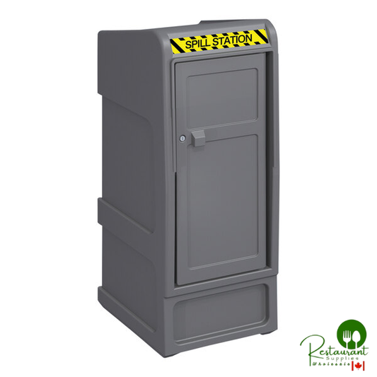 MasonWays Single-Door Locked Outdoor Storage Cabinet SS5-LD
