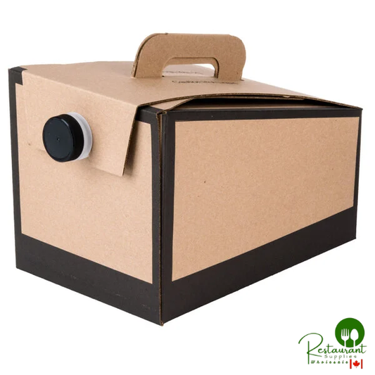 Sabert 6999 160 oz. Coffee Take Out Container - 20/Case