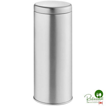 2 9/16" x 6" Silver Tea Tin - 60/Case