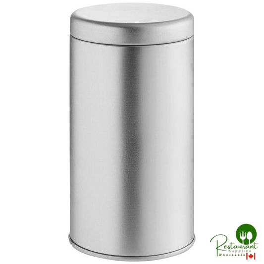 2 9/16" x 4 5/16" Silver Tea Tin - 60/Case