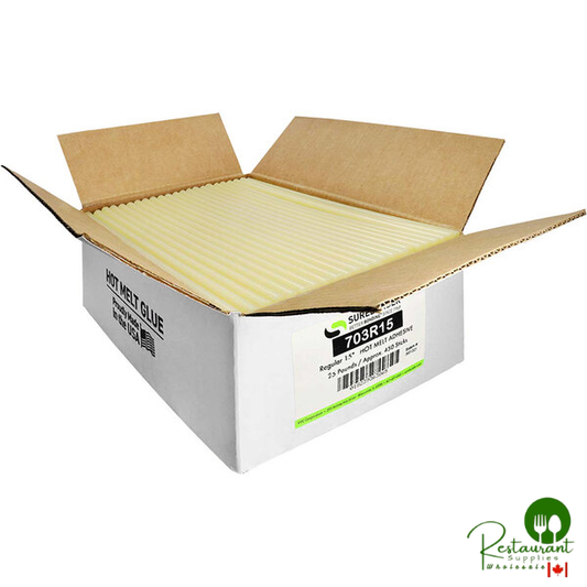 Surebonder 703R15 15" x 7/16" High Temp Tan Glue Stick - 300/Pack