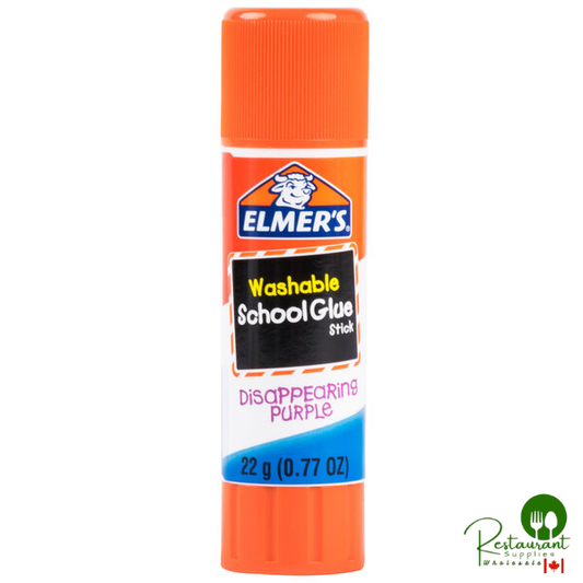 Elmer's E605 0.77 oz. Disappearing Purple School Glue Stick - 30/Box