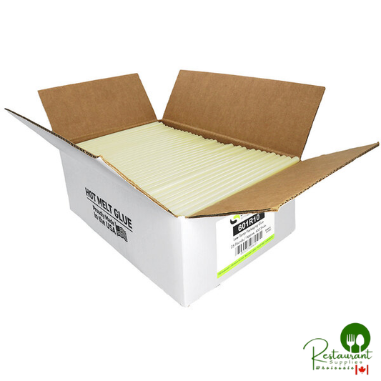 Surebonder 601R10 10" x 7/16" Low Temp Tan Glue Stick - 450/Pack